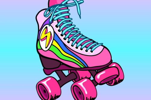 roller skate drawing