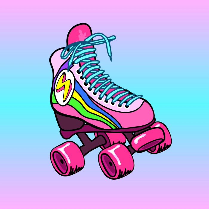 roller skate drawing