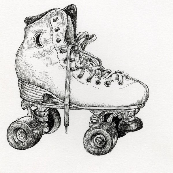 roller skate drawing