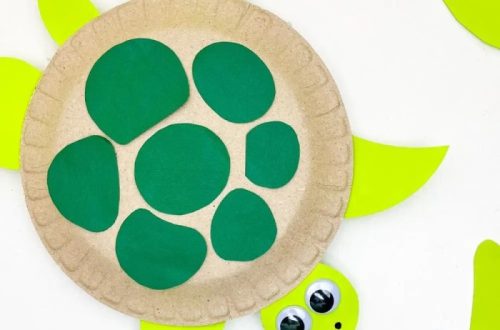 turtle paper plate craft