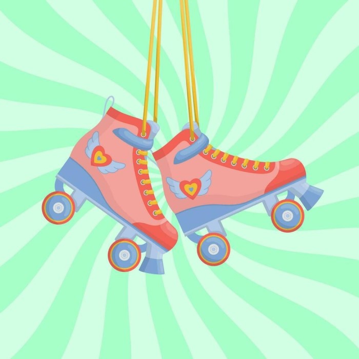 roller skate drawing