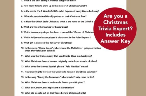 christmas trivia game