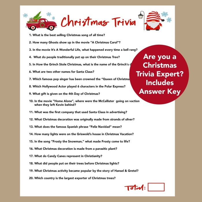 christmas trivia game