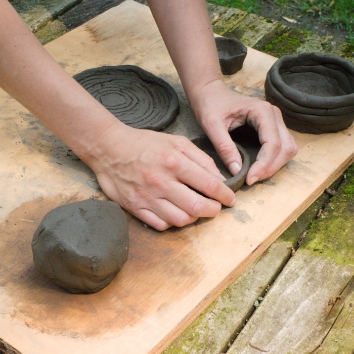 how to make clay pots