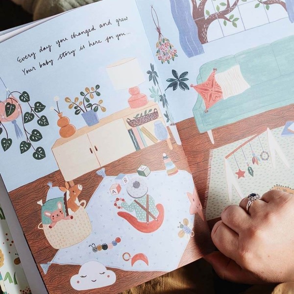 what to write in a baby book