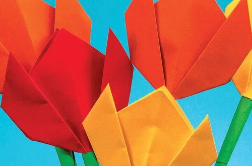 paper flowers craft