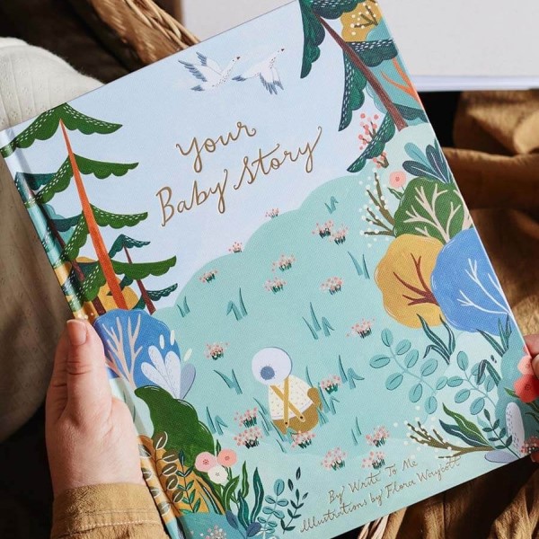 what to write in a baby book