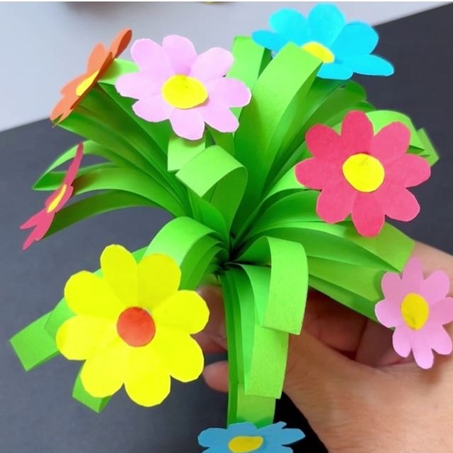 paper flowers craft
