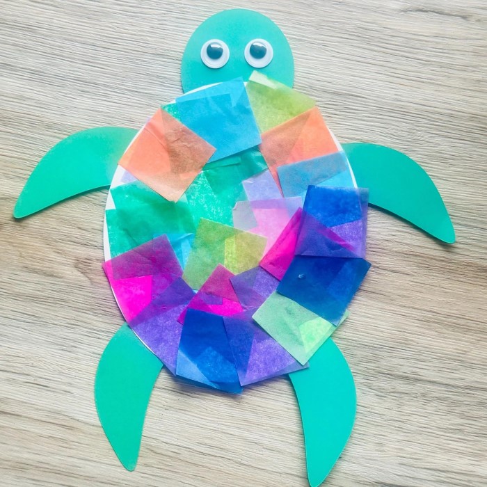 turtle paper plate craft