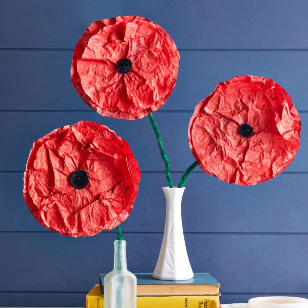 paper flowers craft