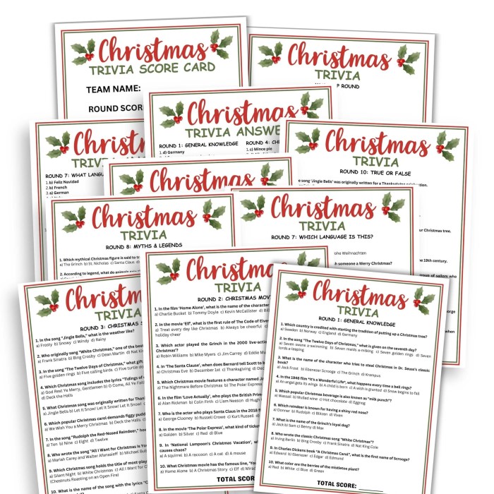 christmas trivia game