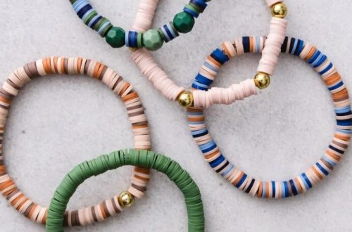 how to make clay bead bracelets