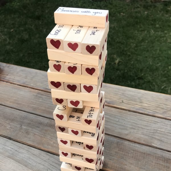 drunk jenga ideas