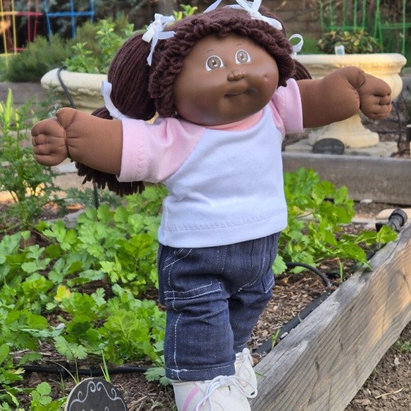 black cabbage patch doll