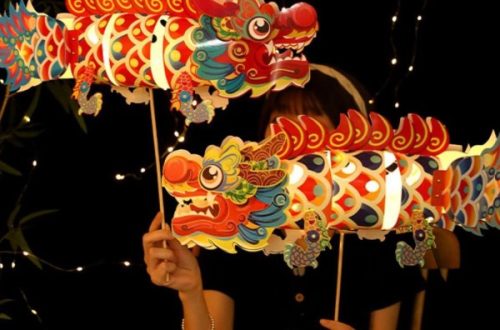 chinese dragon lantern