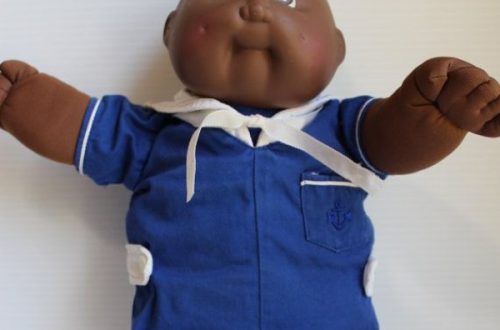 black cabbage patch doll