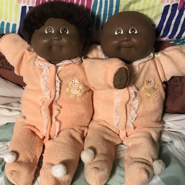 black cabbage patch doll