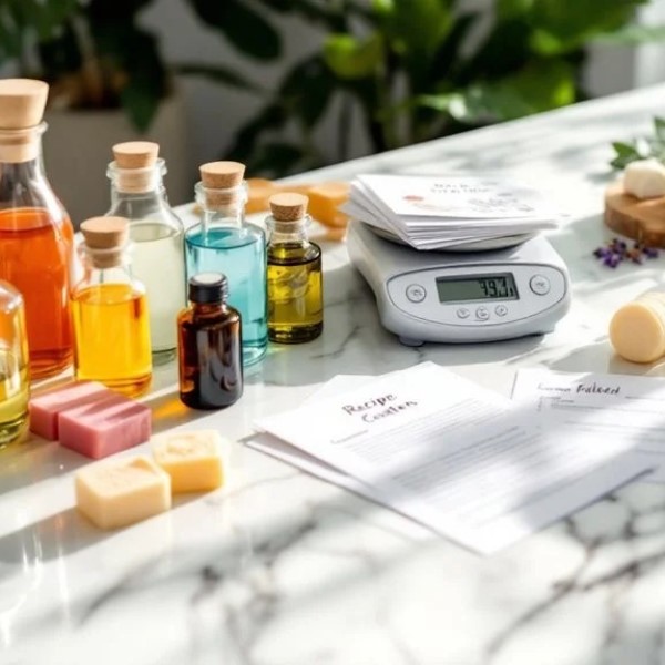 cold process soap making