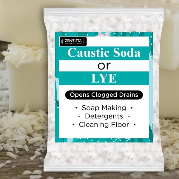 caustic chemicals used in soap making