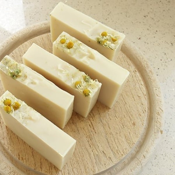 natural substitute for lye in soap making
