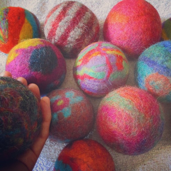 felt balls
