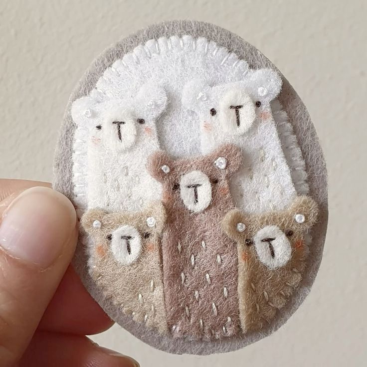 felt ornament patterns