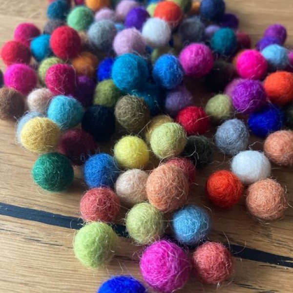 felt balls