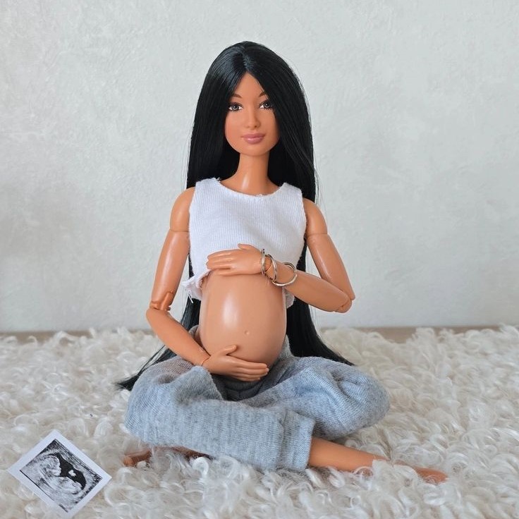 pregnant barbie doll