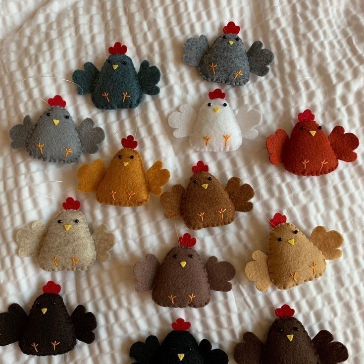 felt plushies