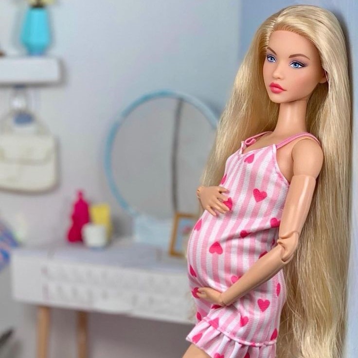 pregnant barbie doll