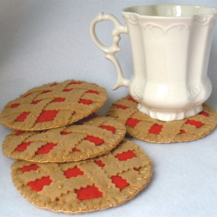felt coasters