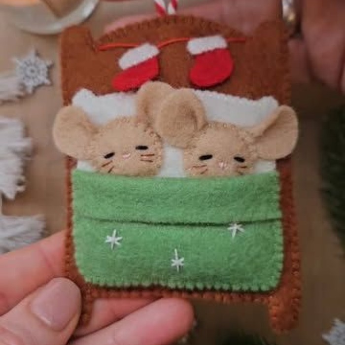 felt ornament patterns