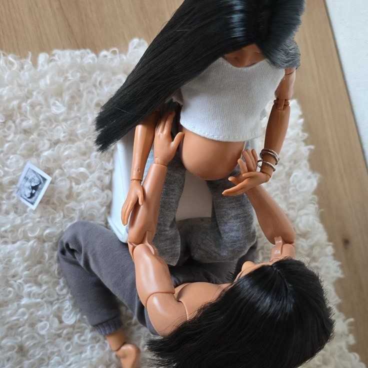 pregnant barbie doll