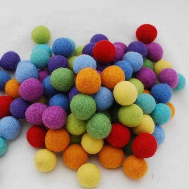 felt balls