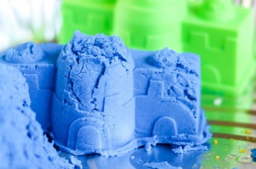 how to make kinetic sand without sand