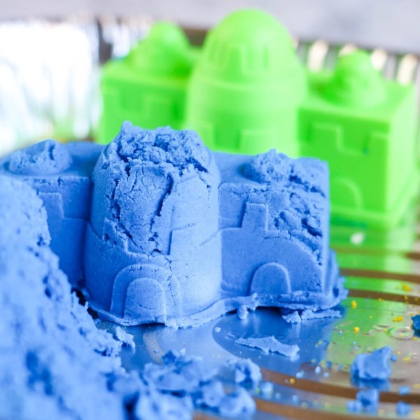 how to make kinetic sand without sand