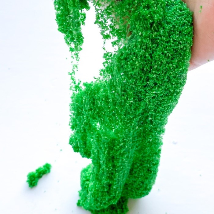 how to make kinetic sand without sand