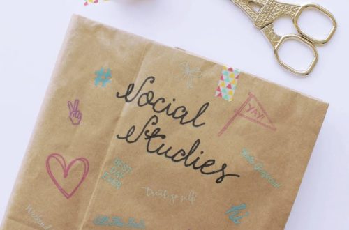 paper bag book cover