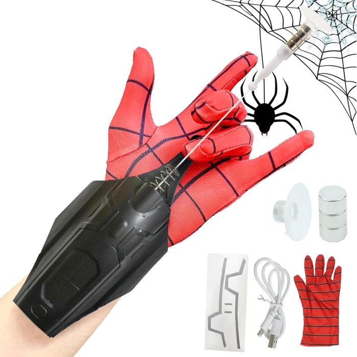 spider man web shooter