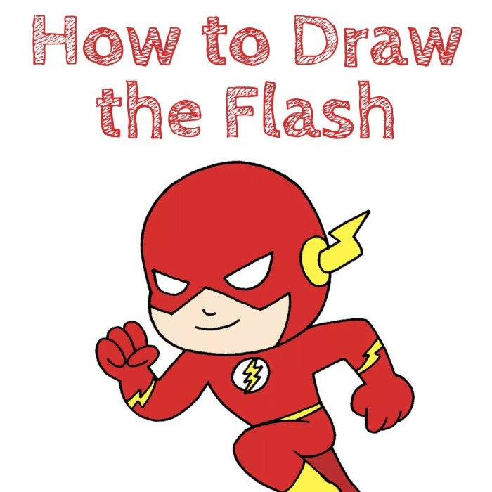 superhero easy drawing