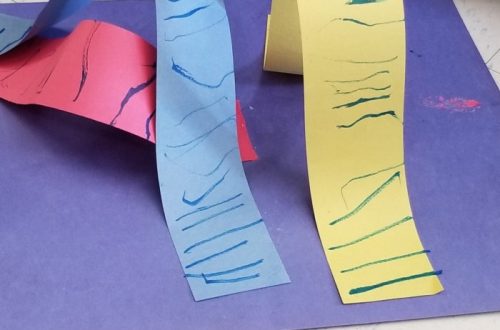 paper roller coaster