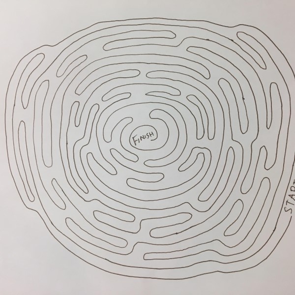 how to draw a maze