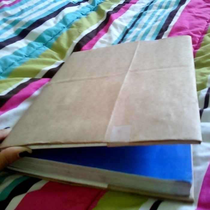 paper bag book cover