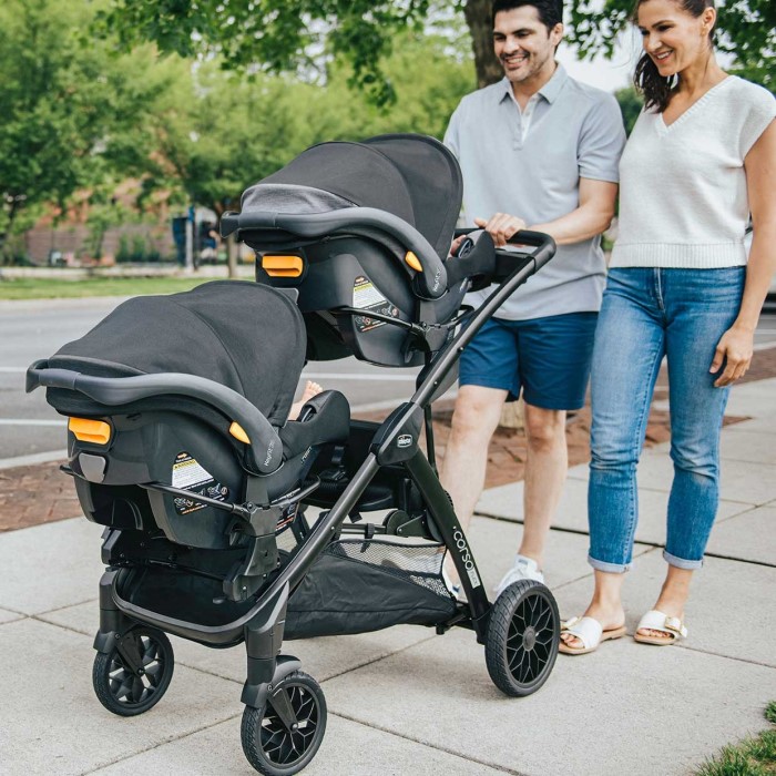 double stroller travel