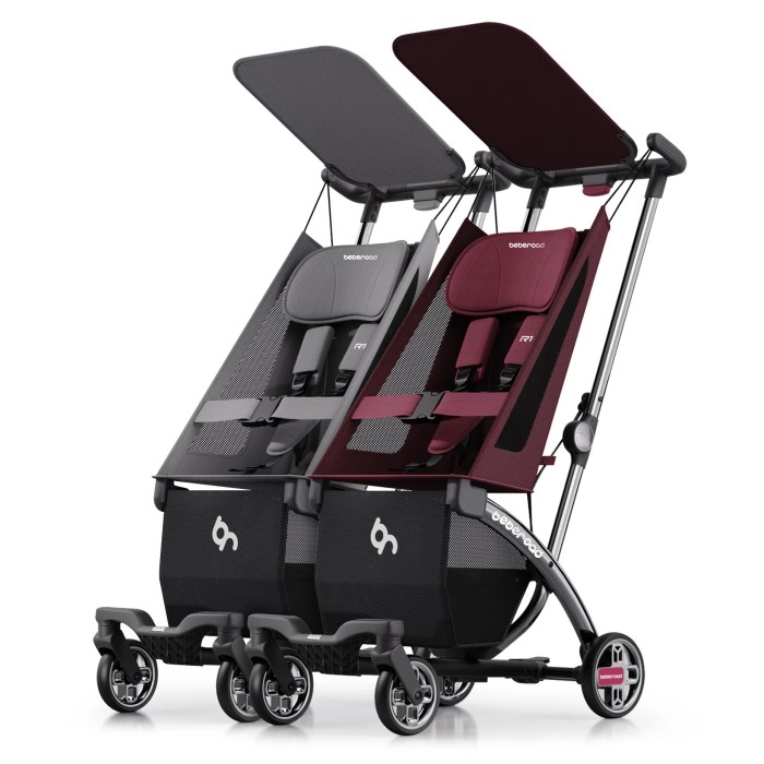 double stroller travel
