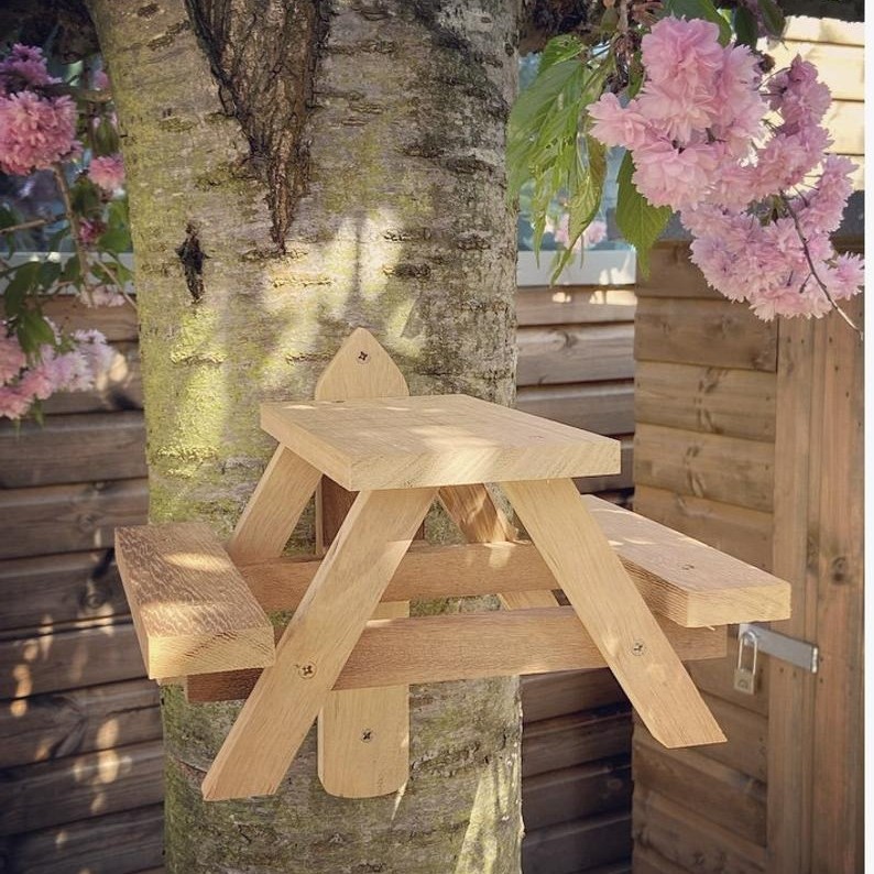 squirrel picnic table